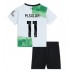 Cheap Liverpool Mohamed Salah #11 Away Football Kit Children 2023-24 Short Sleeve (+ pants)